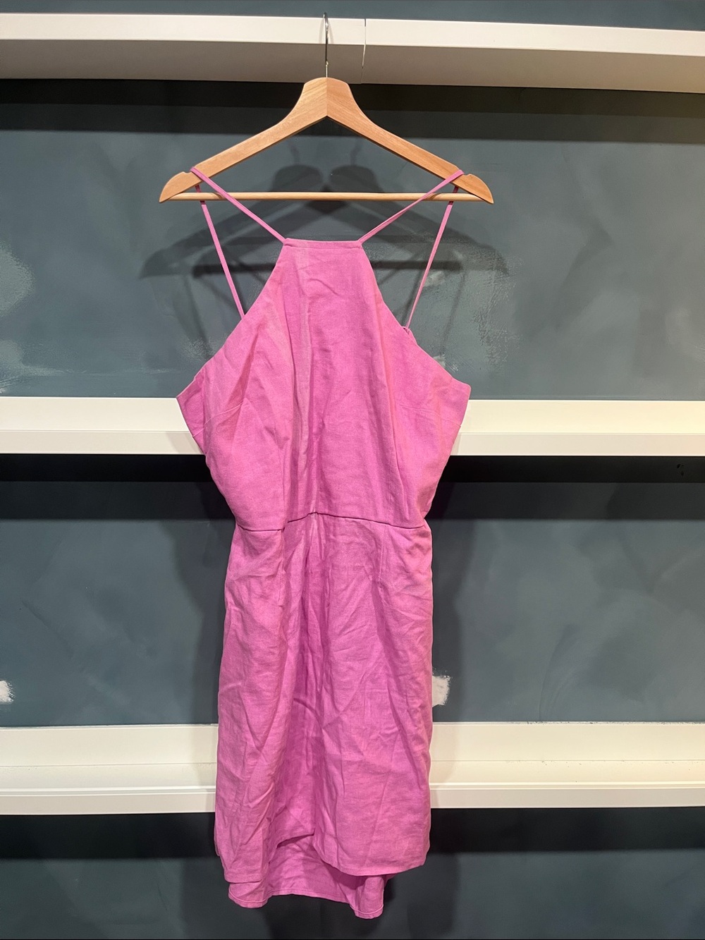 Women’s Pink Halter Sundress
